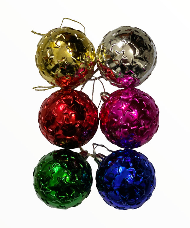 Glob plastic multicolor 6cm