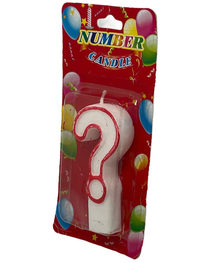 Lumânare semn întrebare