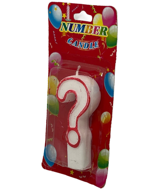 Lumânare semn întrebare