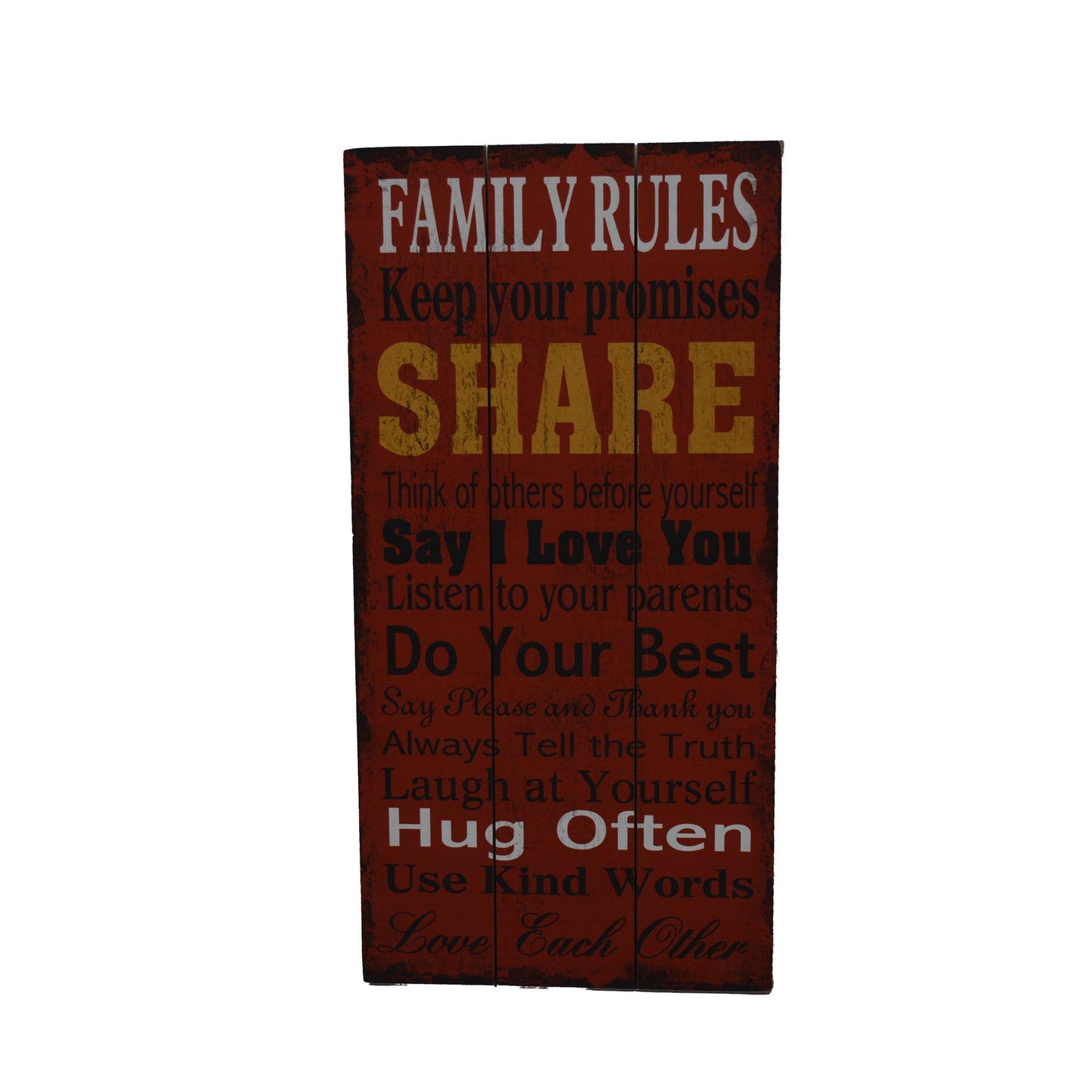 Tablou FAMILY RULES - Daimara