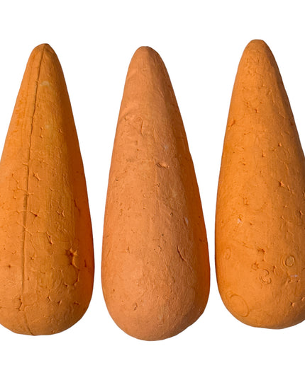 Set 3 morcovi decorativi 11cm