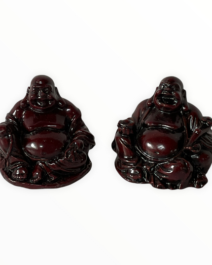 Buddha vesel rășină  2/set