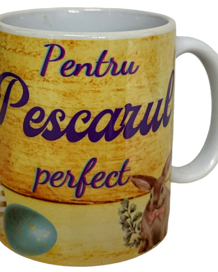 Cană Paște cu mesaj pentru Bărbați 330ml