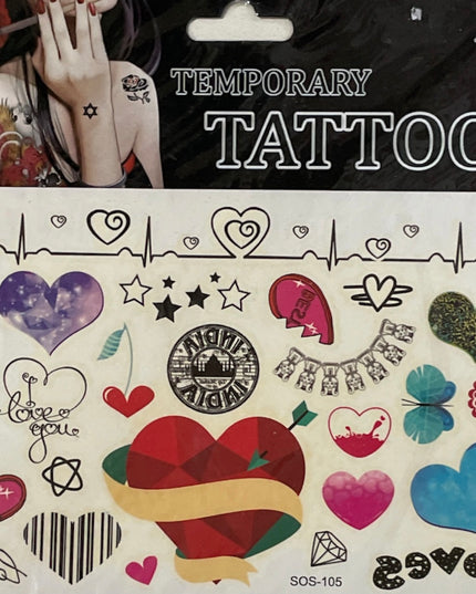 Tatuaje temporare color 17 x 17cm