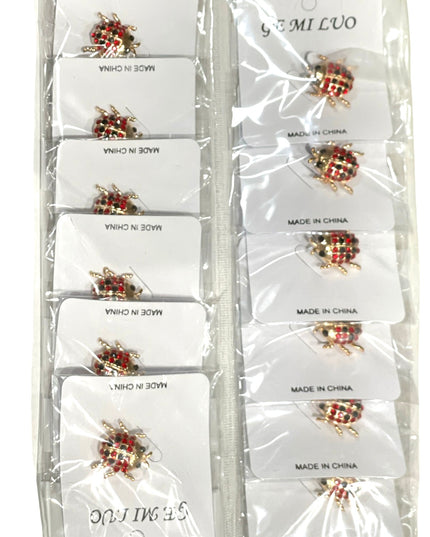 Mărțișor brosă metal 12/set 3cm