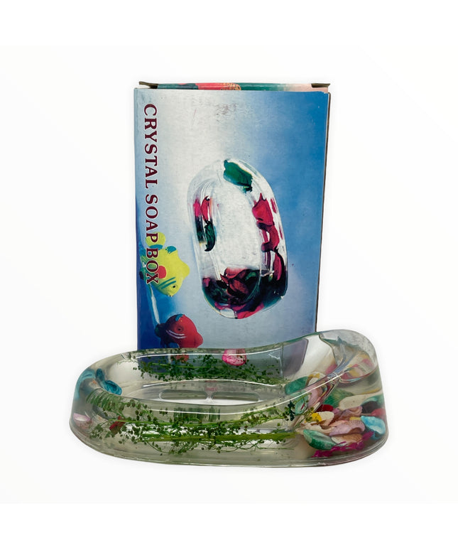 Savonieră plastic cu scoici 15 cm