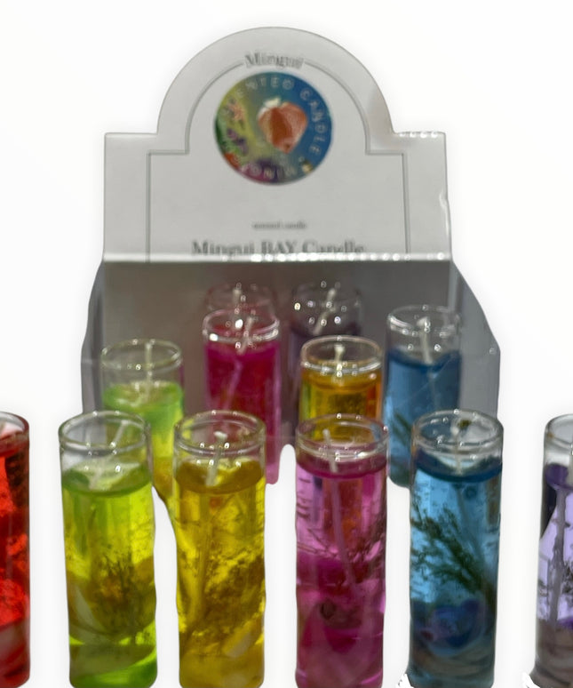 Lumânări decorative cu gel 12/set  8cm