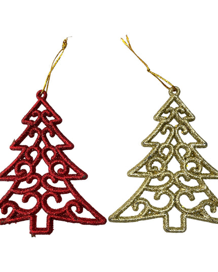 Ornament Brăduț 4/set 9cm