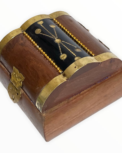 Cufar lemn Palisandru 8cm