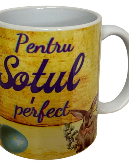 Cană Paște cu mesaj pentru Bărbați 330ml