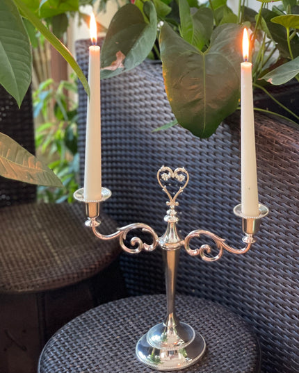 Suport lumânare Alpaca 2 brate