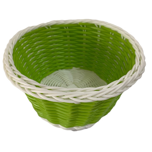Coș plastic verde 14cm