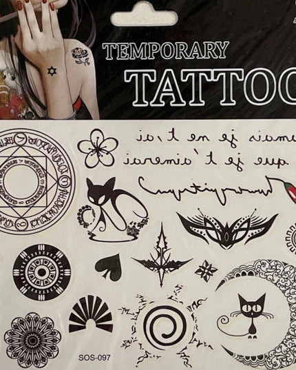 Tatuaje temporare color 17 x 17cm