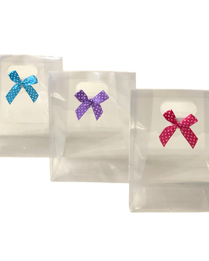 Pungă cadou plastic 12/set. 16cm