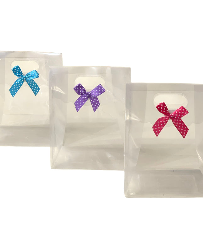 Pungă cadou plastic 12/set. 16cm