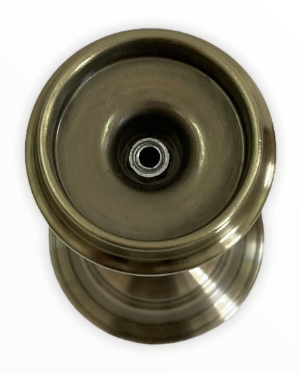 Suport lumânare flori metalic VINTAGE 27cm