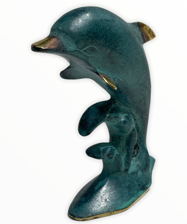 Delfin Alamă 12cm