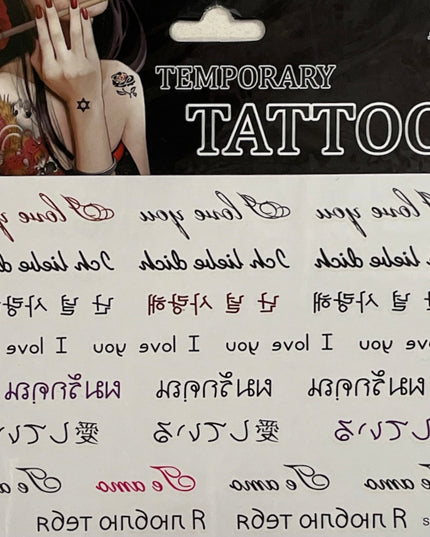 Tatuaje temporare color 17 x 17cm