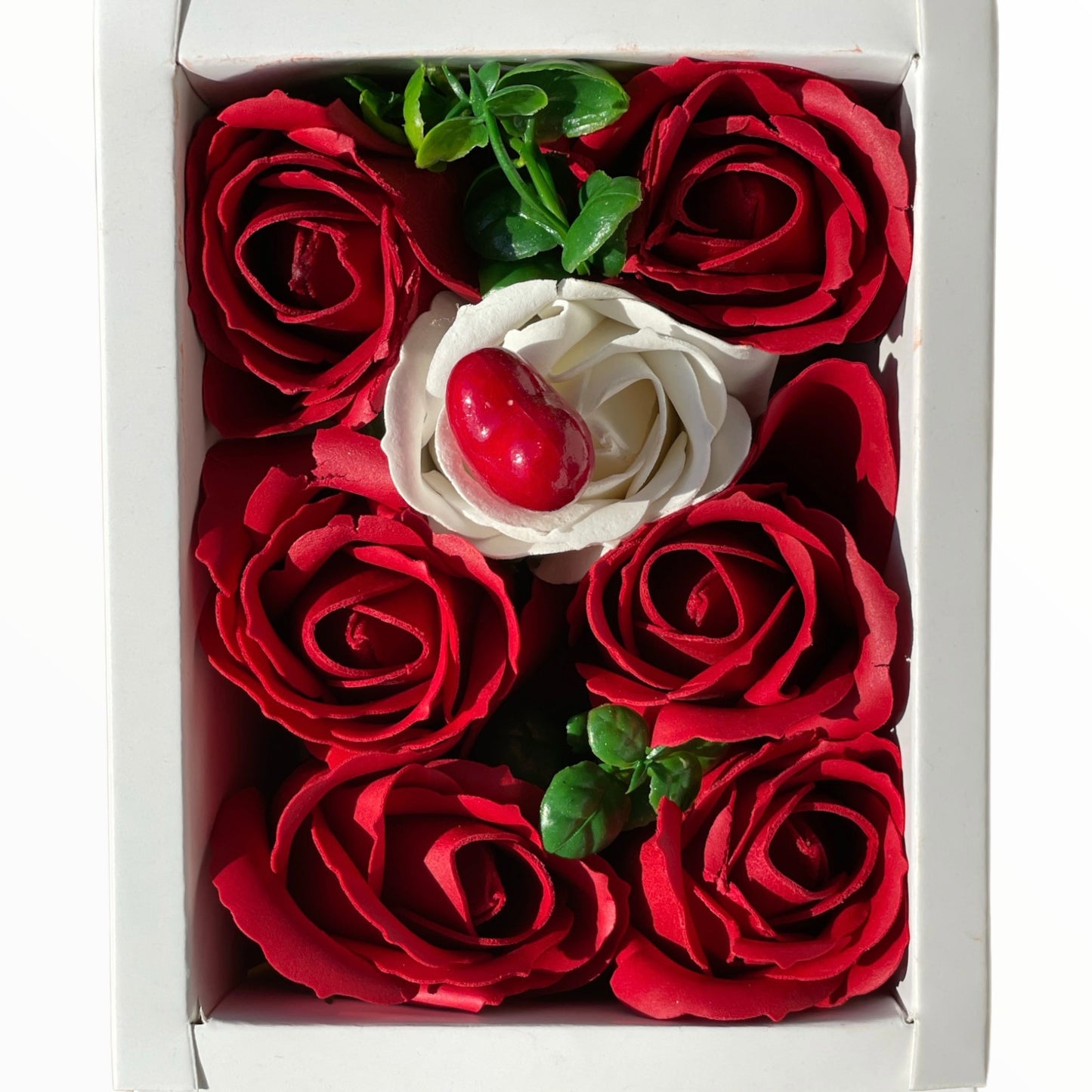 Trandafiri de săpun 7 buc/cutie