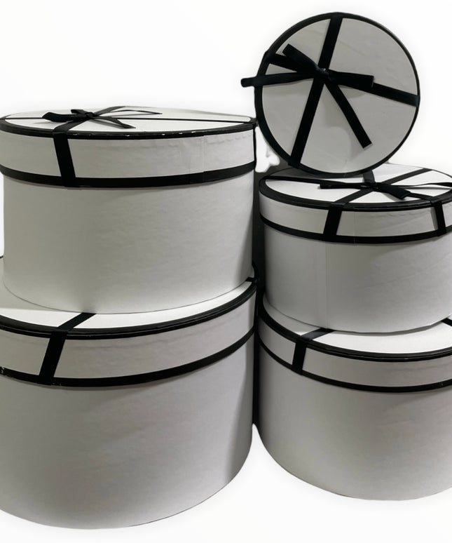 Cutie cadou rotundă 5/set 25cm. 10395-6