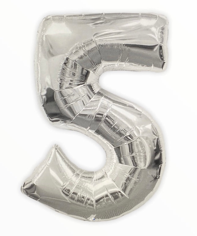 Balon 40cm cifra 5