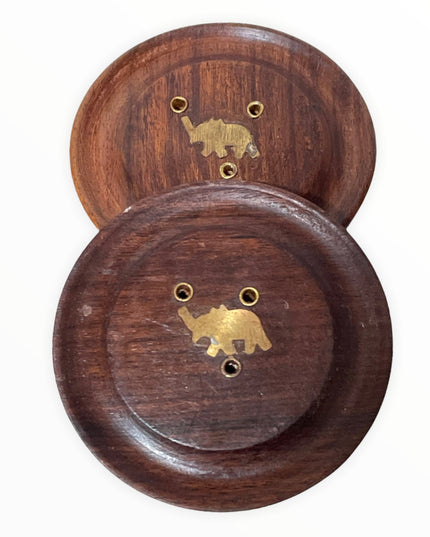 Suport bețe parfumate Palisandru 2/set 8cm