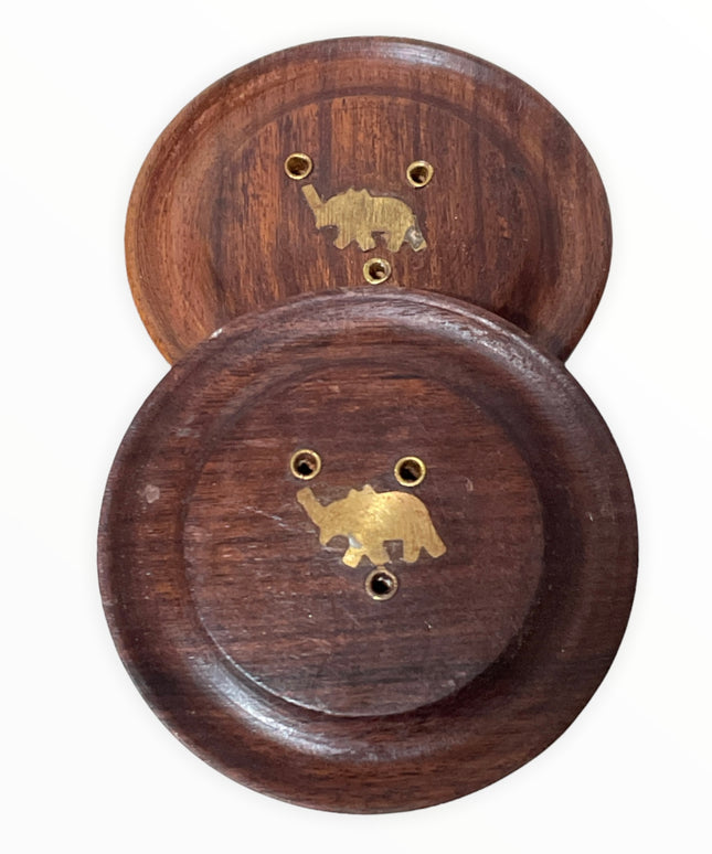 Suport bețe parfumate Palisandru 2/set 8cm