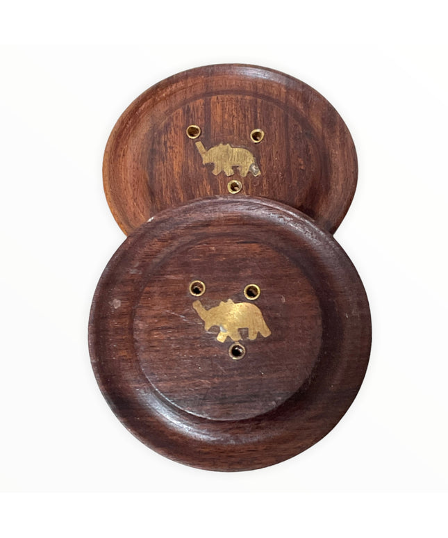 Suport bețe parfumate Palisandru 2/set 8cm