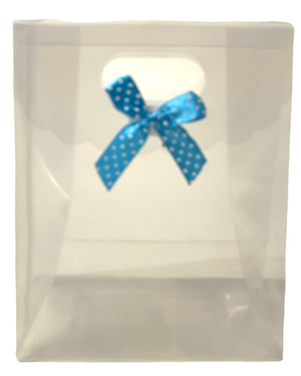 Pungă cadou plastic 12/set. 16cm