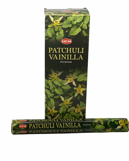 Bețișoare parfumate HEM - PATCHOULI VANILLA
