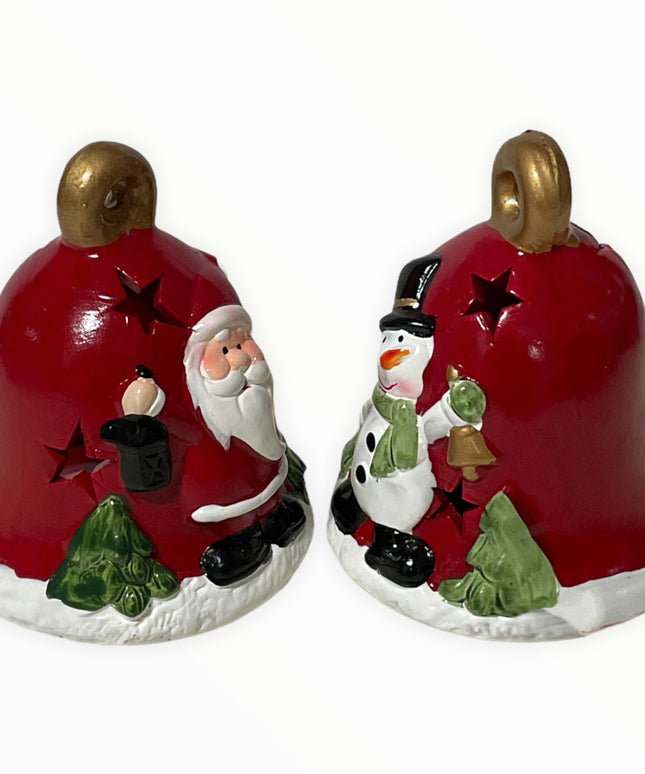 Clopoțel suport lumânare 2/set 11cm