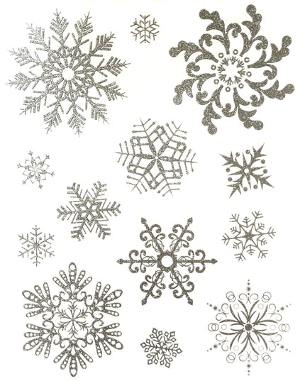 Sticker pentru geam Fulg. 30 x 38cm