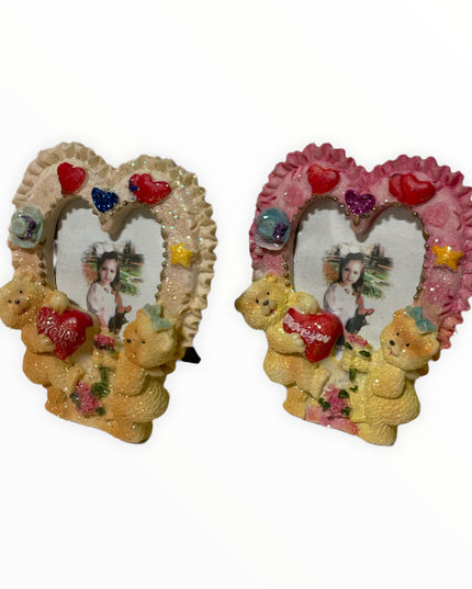 Ramă foto ursuleți 2/set 12 cm