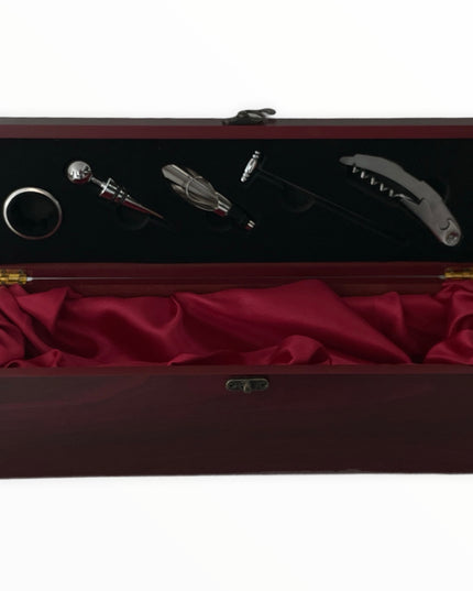 Cutie vin cu 5 accesorii