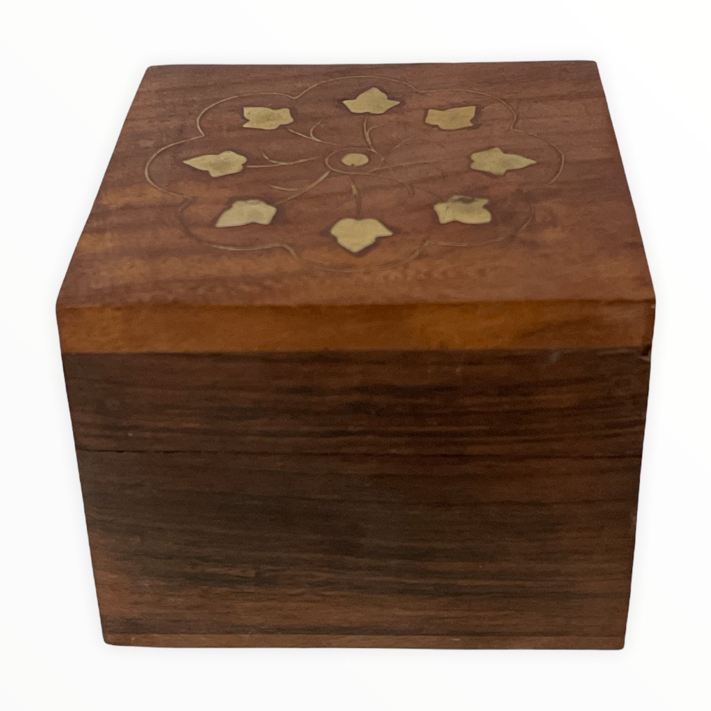 Cutie lemn Palisandru 8 cm