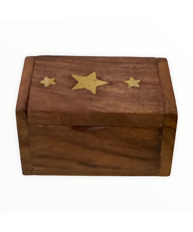 Cutie lemn Palisandru 6cm