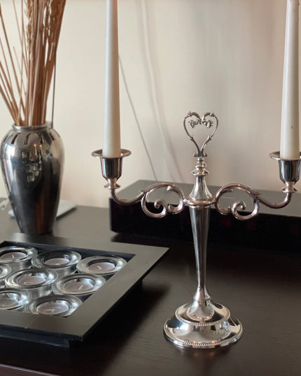 Suport lumânare Alpaca 2 brate