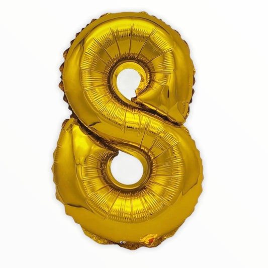 Balon 40cm cifra 8