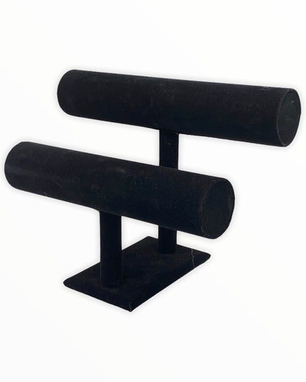 Suport bijuterii catifea Dublu