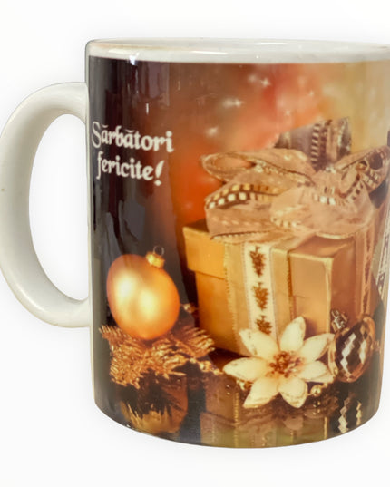 Cană “Sărbători fericite!” Crăciun