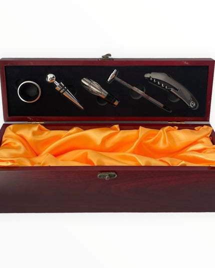 Cutie vin cu 5 accesorii