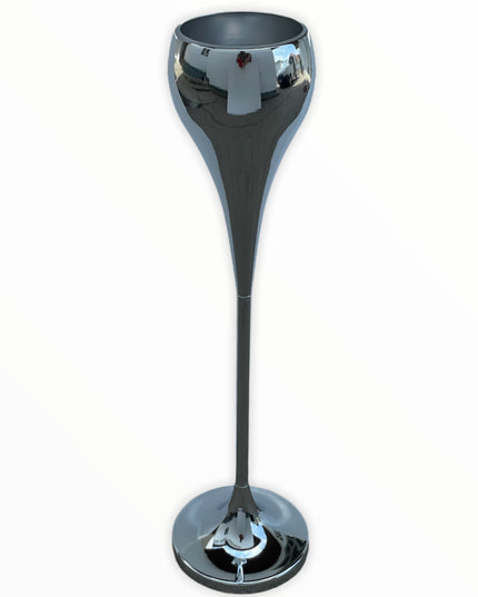 Suport flori metal Argintiu 74cm