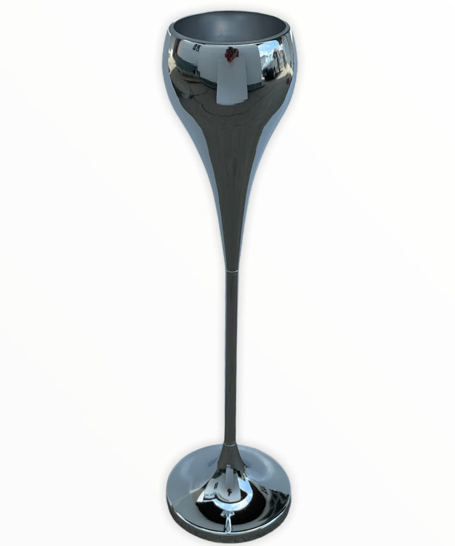 Suport flori metal Argintiu 74cm