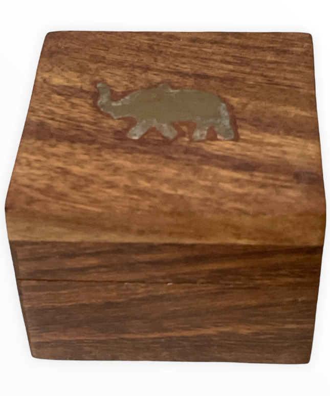 Cutie lemn Palisandru 5cm