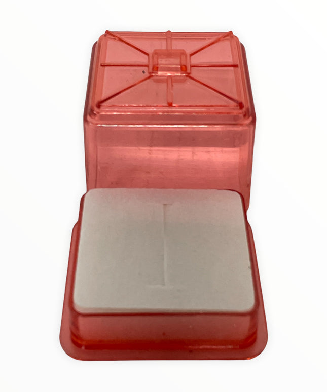 Cutie bijuterii rosie 12/set 4cm