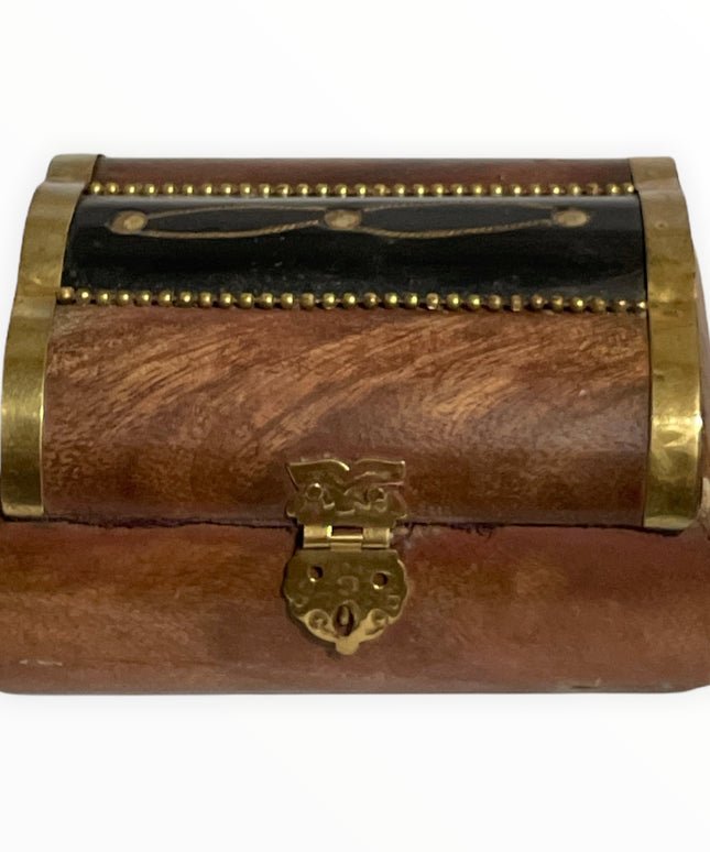 Cufar lemn Palisandru 9cm