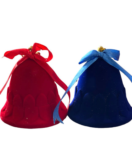 Cutie bijuterii catifea Clopoțel 7cm