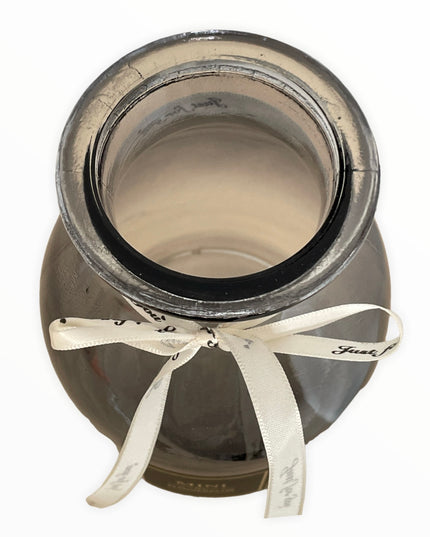 Vază sticlă decor 1024-8. 18cm