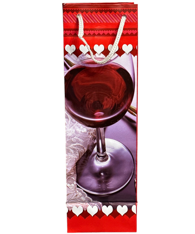 Pungă cadou pentru Sticlă 12/set. 33cm