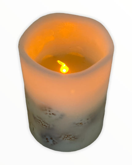 Lumânare Stea decorativă cu baterii 10cm